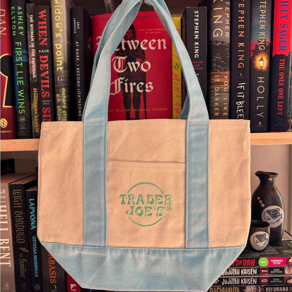 Trader Joe’s Mini Bag Easter Blue